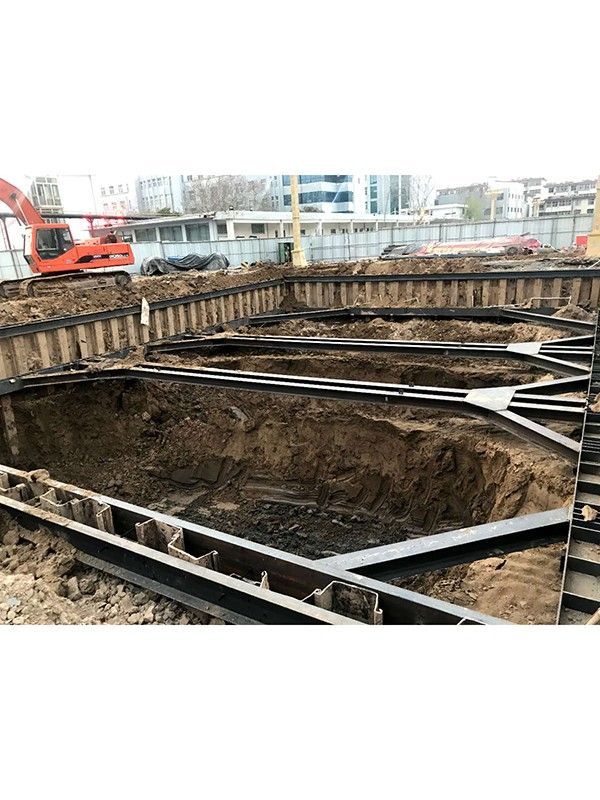 拉森鋼板樁支護